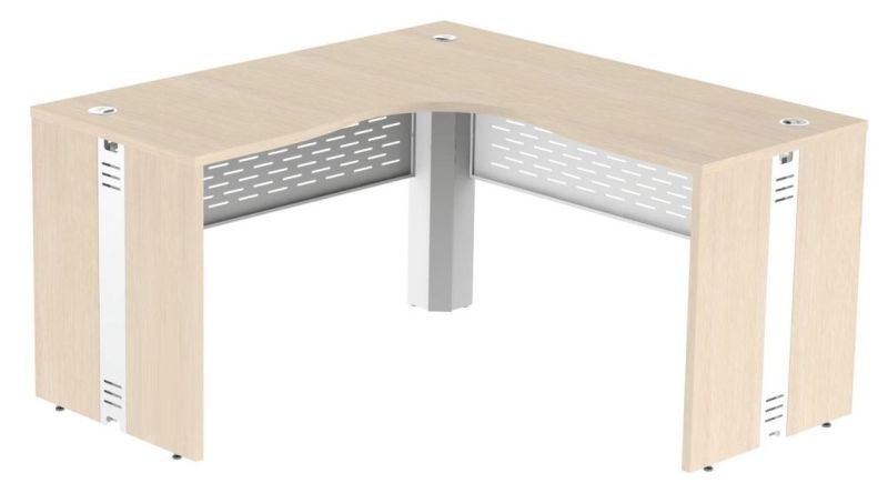 Mesa Delta 1400 X 1500 - Painel Em Aço - Attuale I Impéria Premium 25 Mm